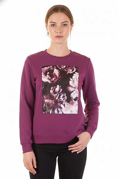 Dámská Mikina Fialová Vel. S