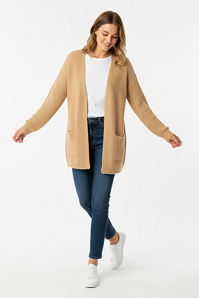 Dívčí Svetr Béžový Second Hand