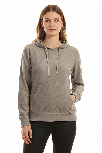 Dámská Mikina Šedá Vel. L