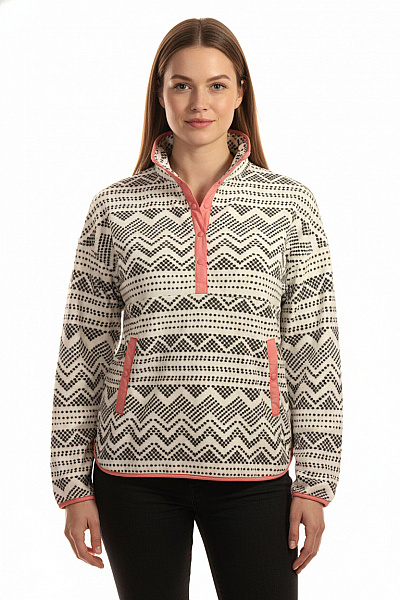 Tchibo Funkční Dámská Mikina Černobílá Vel. L