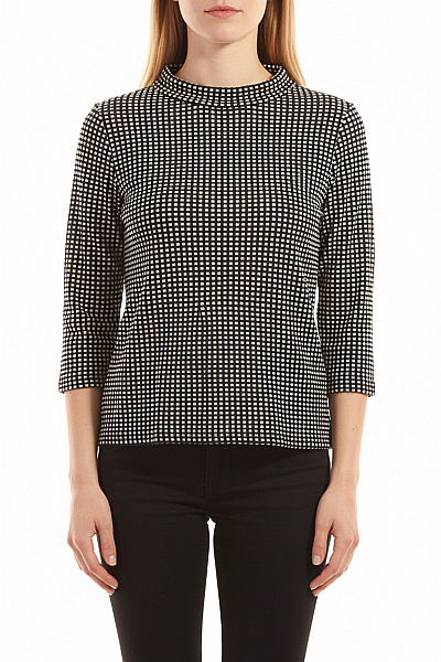 Dámský Pulovr Černobílý Street One Second Hand Vel. 40