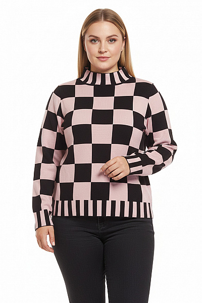 Dámský Svetr Fialový Shein Vel. 36