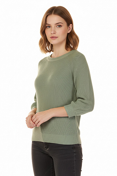 Dámský Pulovr Zelený VERO MODA Vel. XS