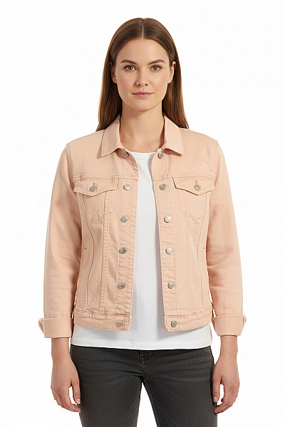 CLOCKHOUSE Dámská Přechodné Bundy Růžová Second Hand Vel. 40