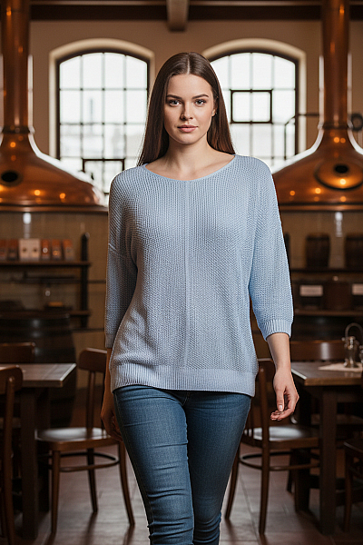 Gina Halenka Modrá Vel. S