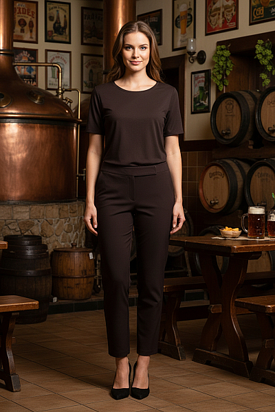 Dámské Kalhoty Černé Kenny S. Vel. 44