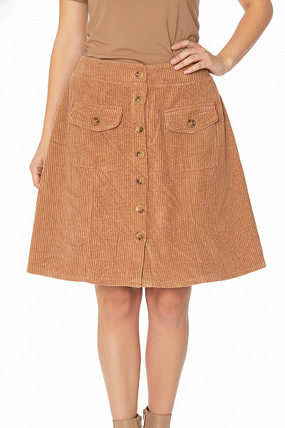 Sukně Hnědá My Haily S Vel. M