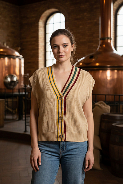 S.OLIVER Dámská Vesta Hnědá Vel. 40