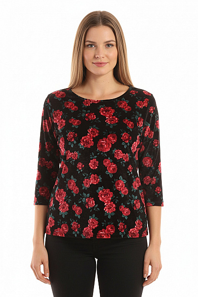 Vzorovaná  Halenka Černá