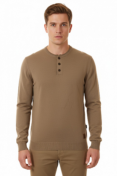 Pánský Svetr Hnědý TOM TAILOR Vel. M