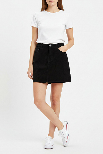  Sukně áčková Černá Second Hand Vel. 34