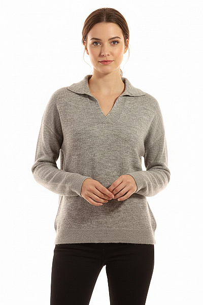 Dámský Pulovr Šedý Esmara Vel. M