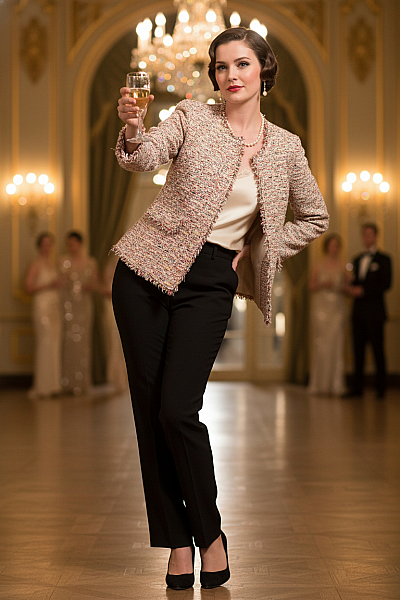 Krátký Dámský Kabát Barevný Canda Vel. 40