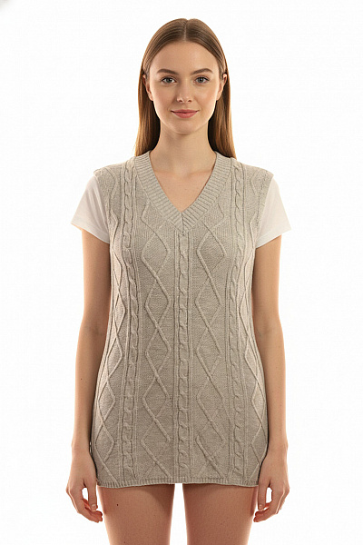 Dámská Vesta Šedá