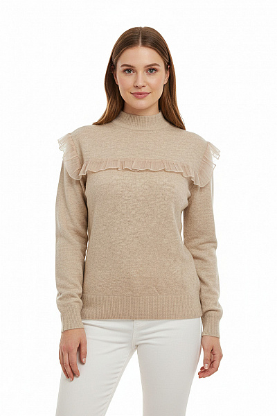 Dámský Rolák Béžový ZARA Vel.  L