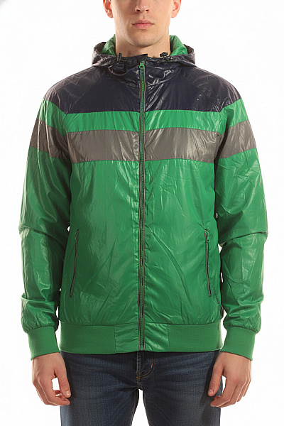 Pánská Bunda Barevná Second Hand Vel. L