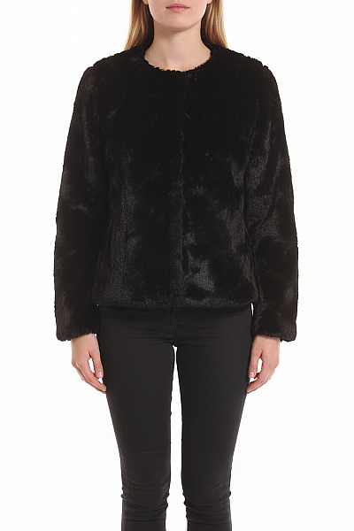 Dámský Kabát Černý Vel. L