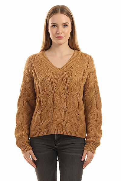 MAVI Dámský Svetr Hnědý Vel. M
