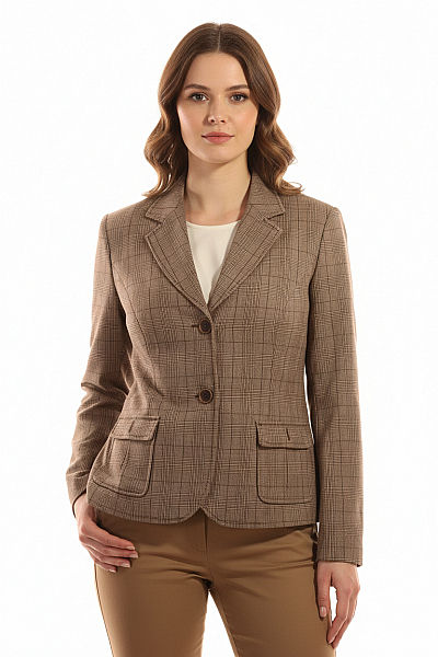 Dámské Sako Hnědý Canda Vel. 44