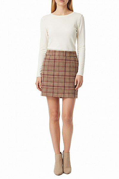 TOM TAILOR Sukně Hnědá Vel. 36