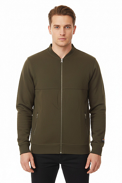 TOM TAILOR Pánská Mikina Zelená Vel. M