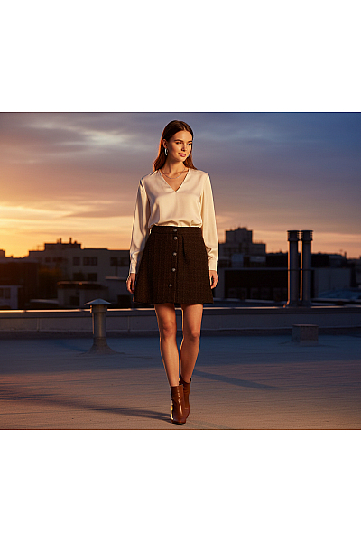 Sukně Černá Vel. 38