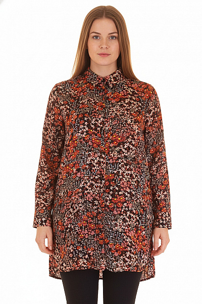 Vzorovaná Dámská Košile Barevná Vel. L