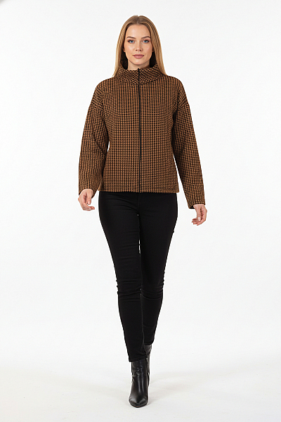  Halenka Pletená Hnědá Vel. 36