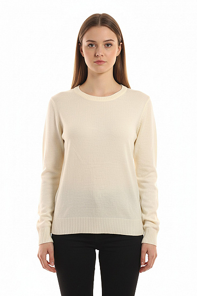 Dámský Svetr Bílý Vel. 40