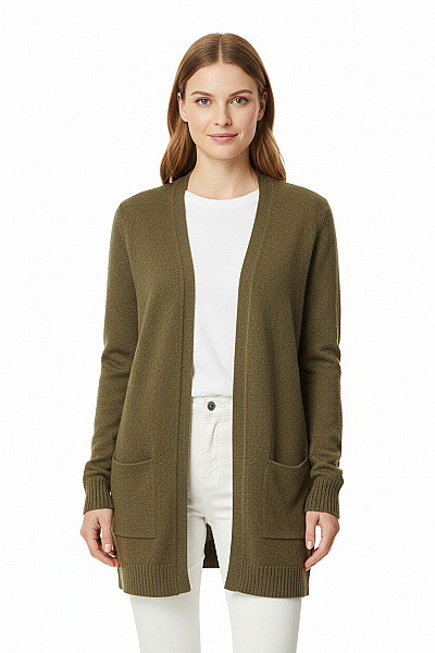 Dámský Svetr Zelený VILA Second Hand Vel. XS