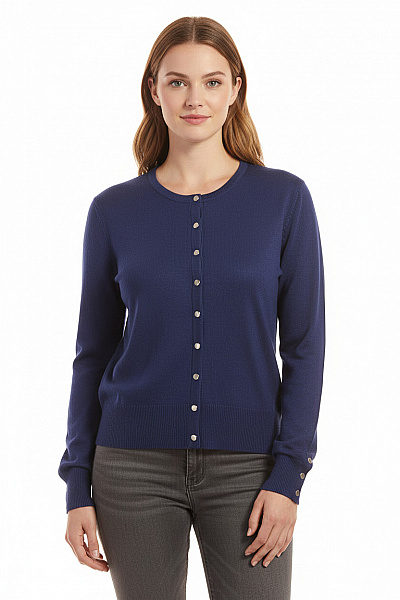 Dámský Cardigan Modrý