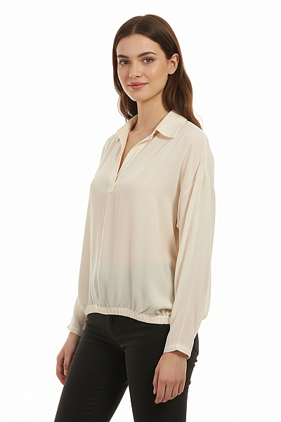  Halenka Jednobarevná Béžová Second Hand Vel.  40