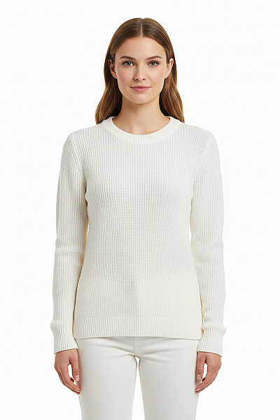 Dámský Svetr Bílý Second Hand Vel. S