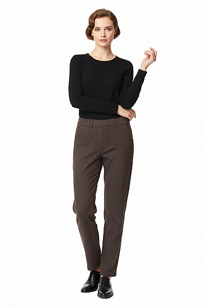 Dámské Kalhoty Černobílé Vel. 36