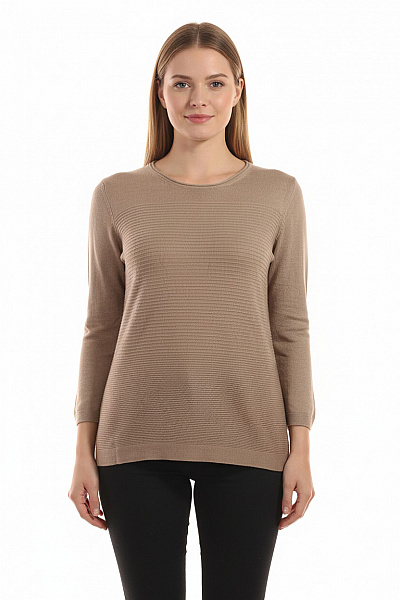 OLSEN  Halenka Pletená Hnědá Second Hand