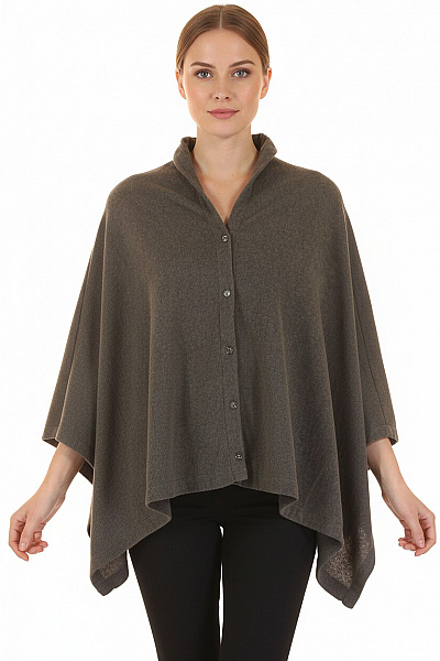 Pončo Šedý Tchibo