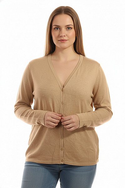 Dámský Cardigan Hnědý