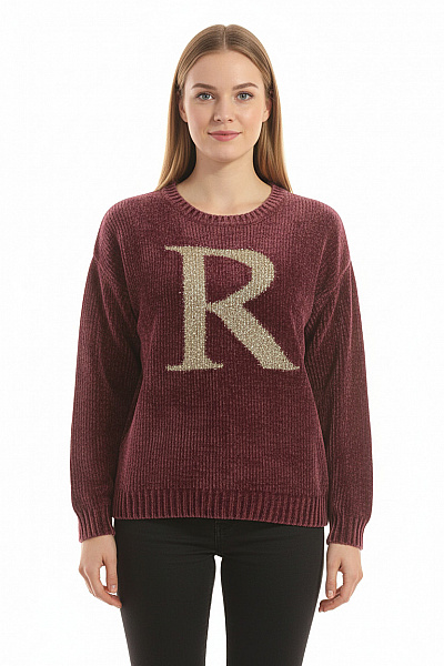 Primark Dámský Svetr Vínový Vel. M