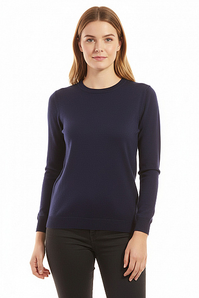 Dámský Svetr Modrý Vel. M