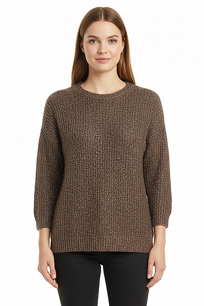 Bershka Dámský Svetr Šedý Second Hand Vel. M/L