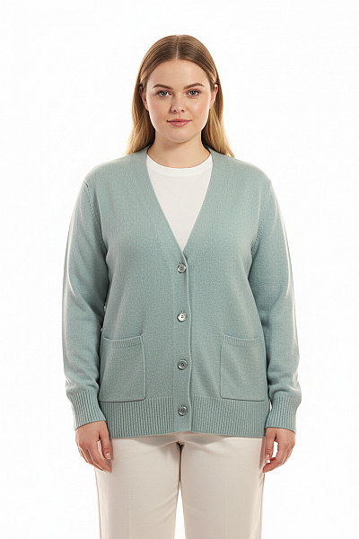 Dámský Cardigan Modrý Second Hand