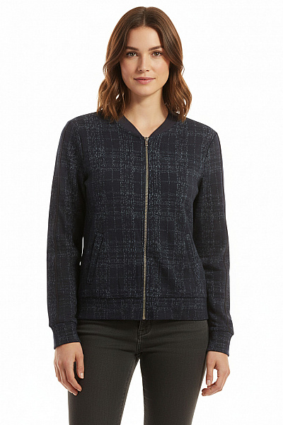 Esprit Dámská Mikina Rozepínací Modrá Vel. M