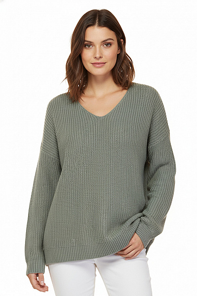 Dámský Svetr Zelený Vel. S