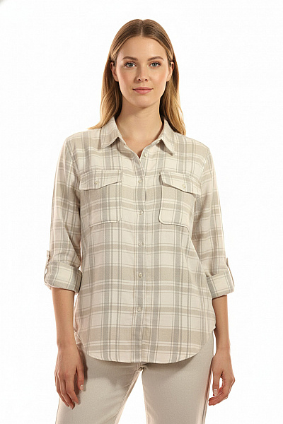 Dámský Kabát Šedý Second hand Vel. L