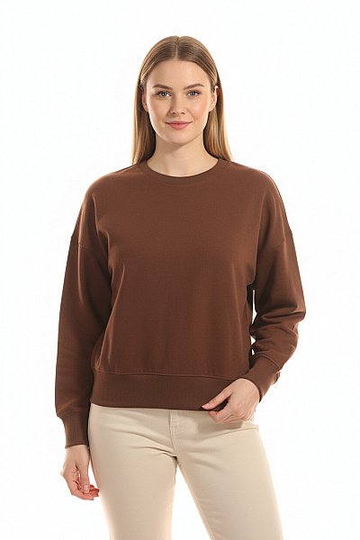 Everybody Dámská Mikina Hnědá Vel. L
