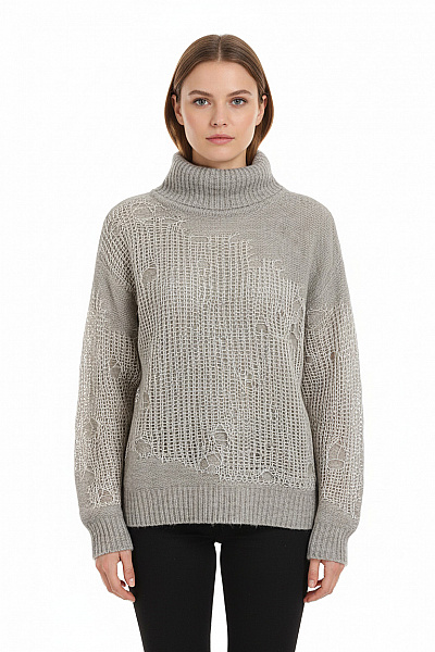 DIESEL Dámský Rolák Šedý Vel. S