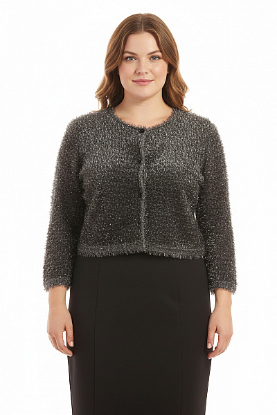 Dámský Cardigan Šedý Vel. L