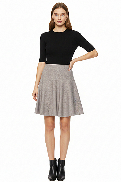 Sukně Šedá ZARA Vel. S