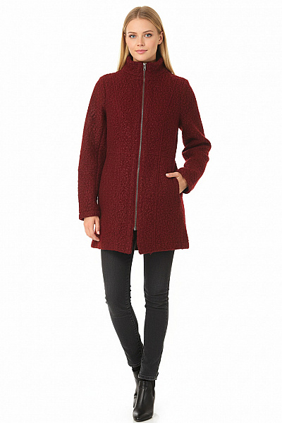 Esmara Dámský Kabát Vínový Vel. S