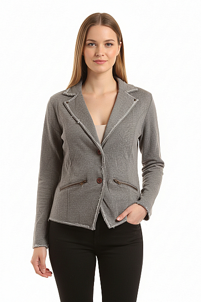 JOHN BANER Dámské Sako Šedý Vel. 32/34